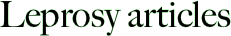 Leprosy articles